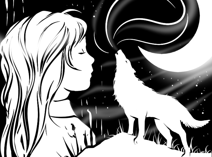 werewolf girl
