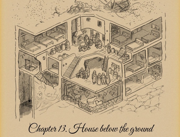 Dandelion Parade - cosmic fantasy webnovel on Spacefantasy.ru - Chapter 13 - House below the ground
