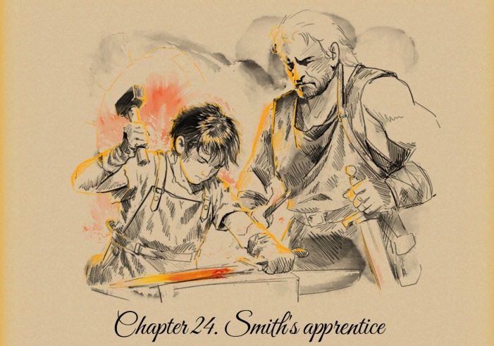 Dandelion Parade - cosmic fantasy webnovel on Spacefantasy.ru - Chapter 24 - Smith's apprentice