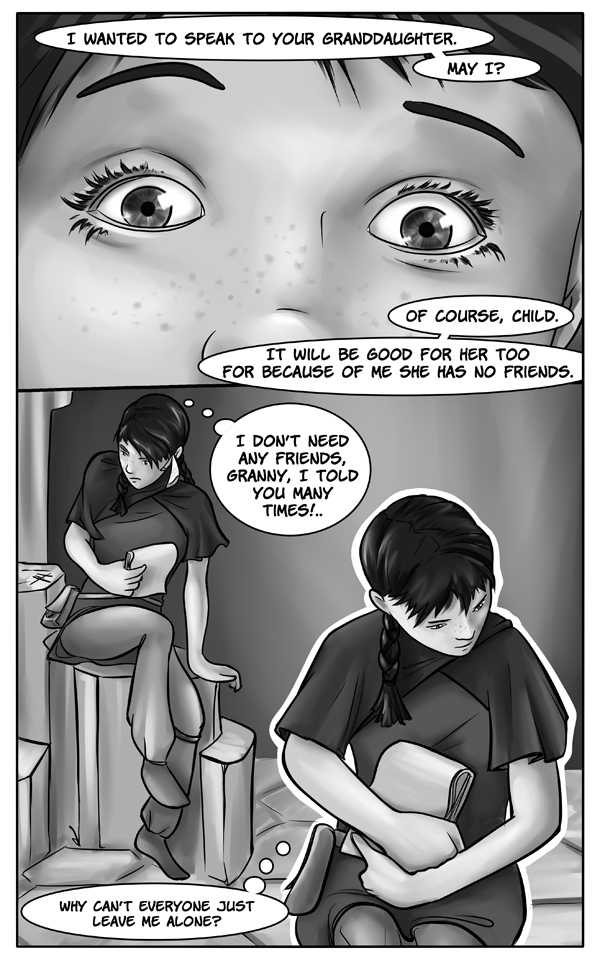 Page 39 - Girl with no friends