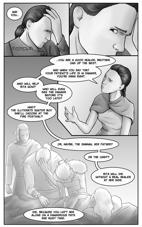 Page 151 - Who will help her now?