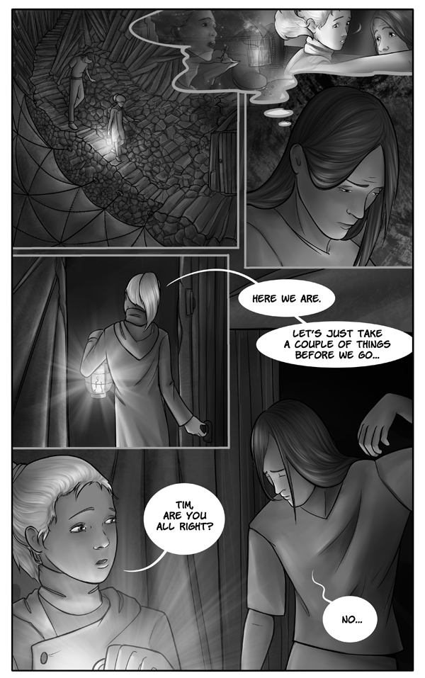 Page 165 - Down the stairs