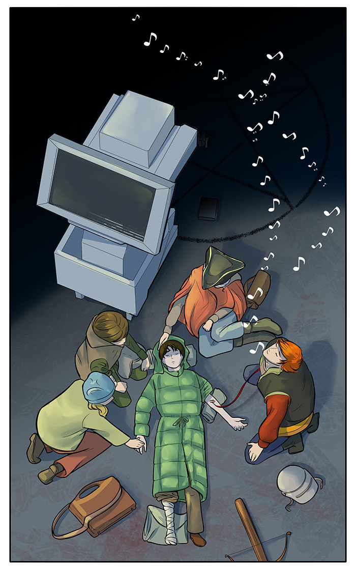 Page 1242 - With her friends