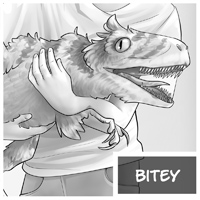 Bitey the dinosaur / chickenosaur