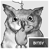 Bitey the owl